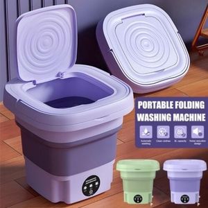 Portable Mini Washing Machine 8L PURPLE